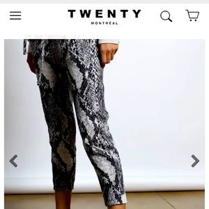 Twenty Montreal Strike Cobra Hyper Reality Jacquard Sweatpants